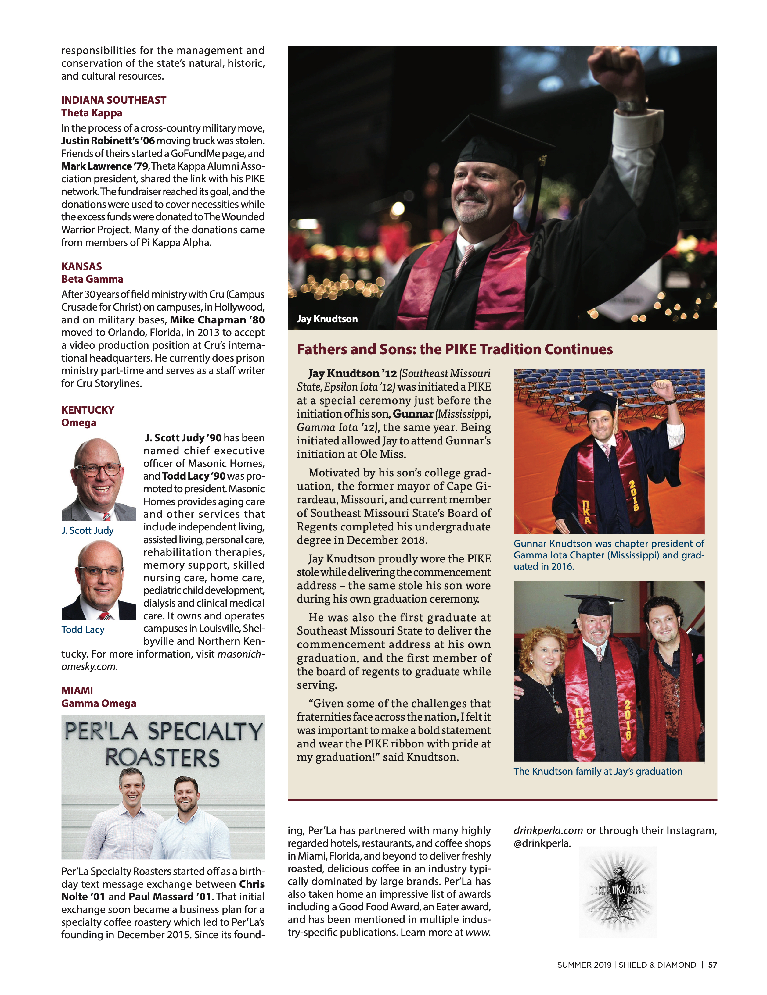 Fathers and Sons: the Pike Tradition Continues